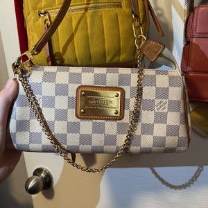 LV DAMIER AZUR EVA CLUTCH